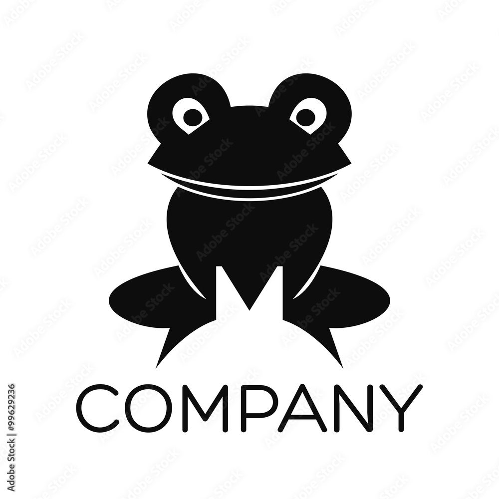 Fototapeta premium frog logo