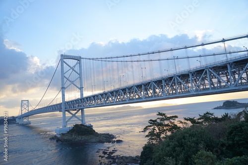 徳島観光写真センター前から見た大鳴門橋