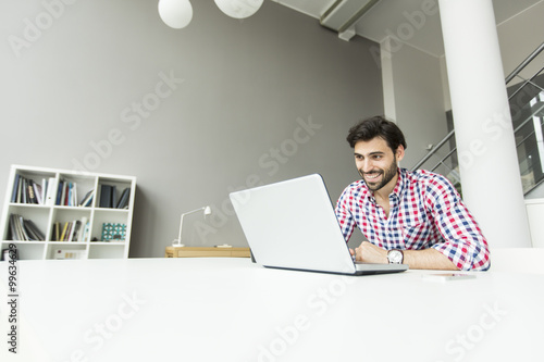 Young man at the office