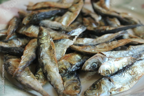 Billede på lærred Dried Fish