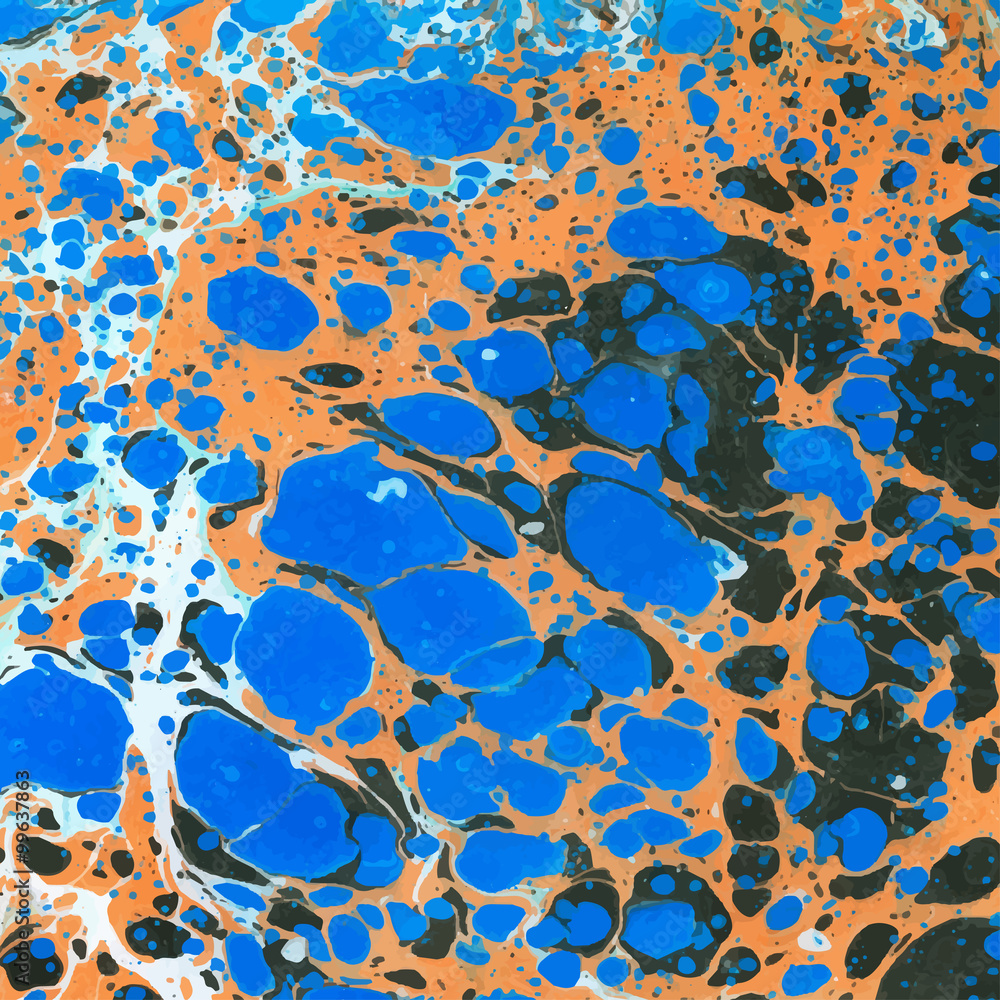 Vector abstract ebru Vector abstract ebru