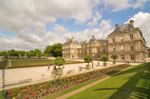 Luxembourg Garden (Jardin du Luxembourg) in Paris, France