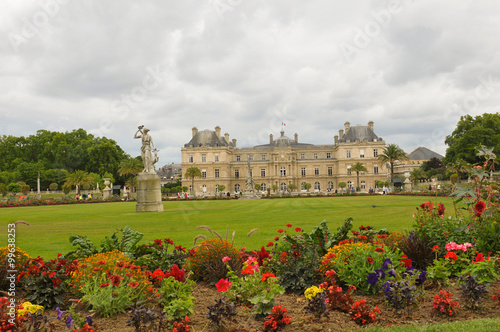 Luxembourg Garden (Jardin du Luxembourg) in Paris, France photo