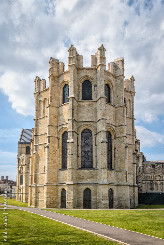 Trinity Chapel exterior at Canterbury cathedral