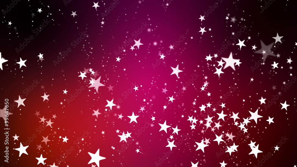 Broadcast Rising Hi-Tech Stars, Red Magenta, Events, Loopable, HD Broadcast Rising Hi-Tech Stars, Red Magenta, Events, Loopable, HD