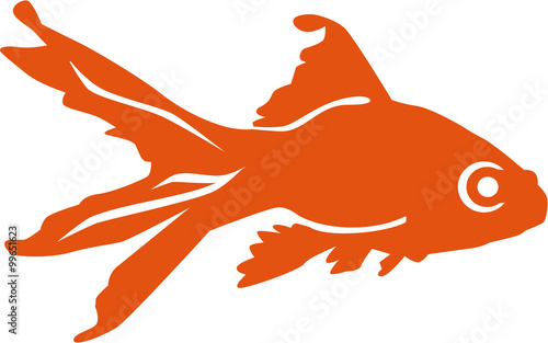 Orange goldfish
