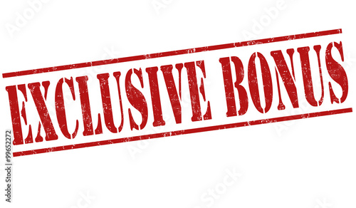Exclusive bonus stamp