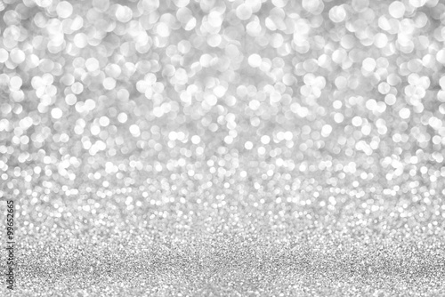white silver glitter texture christmas abstract background