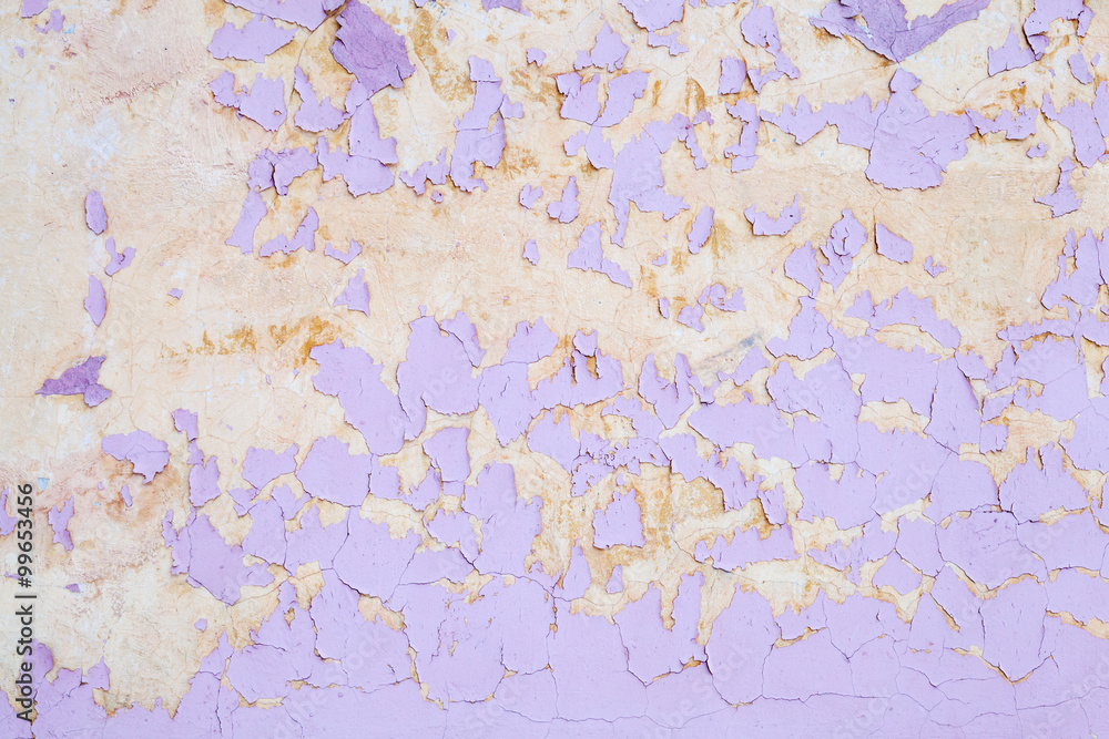 Cracked ping flaking paint layer, background texture Cracked ping flaking paint layer, background texture