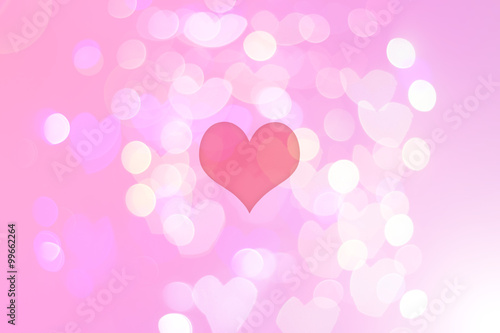 Valentine 's Day blurred bokeh background. Valentine's Day Wal
