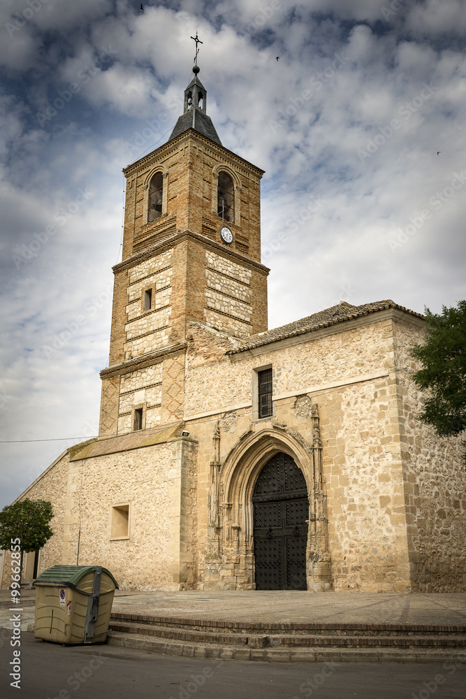 Nuestra Señora de la Asunción church in Villa de Don Fadrique, Toledo, Spain