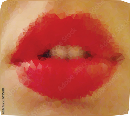 Red lips