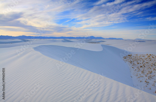 White Sands National Monument New Mexico.
