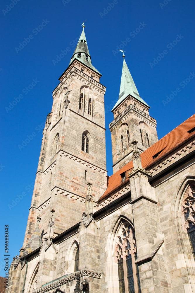 Sebaldkirche in Nürnberg, Deutschland