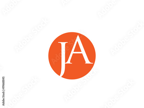 Free Download Double JA letter logo - GFXLoad