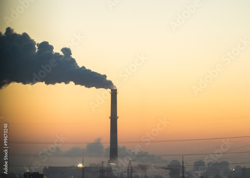 chimney pollution  indusrty