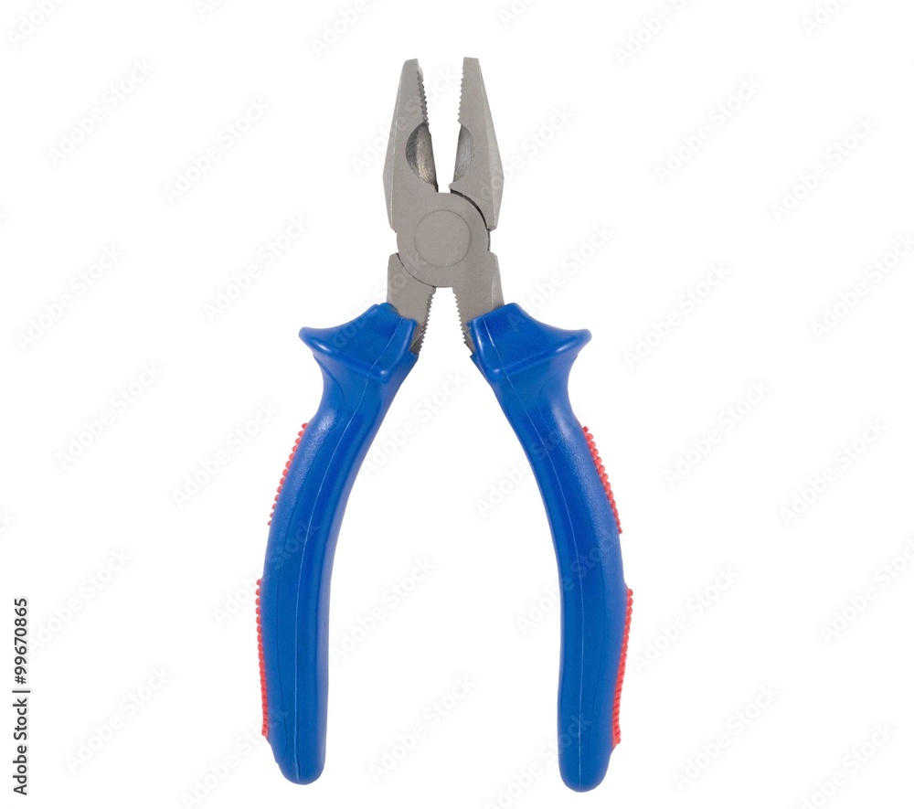 Pliers isolated on a white Pliers isolated on a white