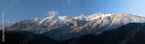 Photography innsbruck mountains landscape in winter