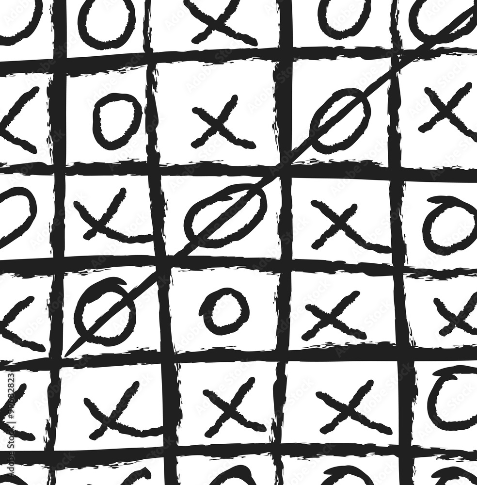  grunge XO game texture and background illustration design element