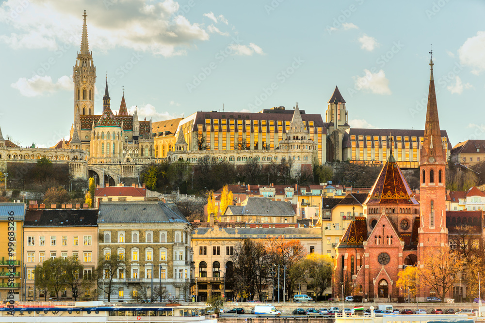 Fototapeta premium Widok Budapesztu, Węgry