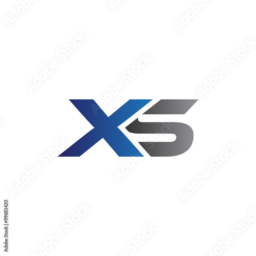 Simple Modern letters Initial Logo xs