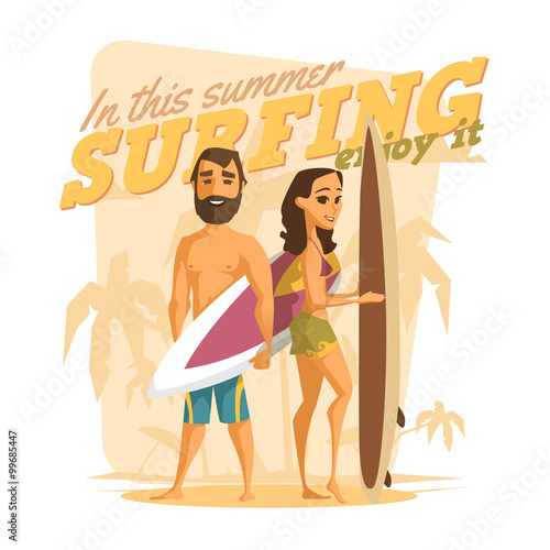 Surfing in this summer. Enjoy it