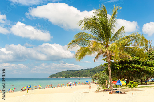 Fototapeta Naklejka Na Ścianę i Meble -  Karon beach in Phuket island Thailand