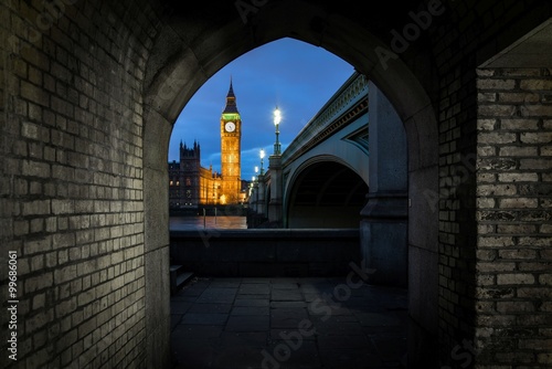 Canvas Print Palace of Westminster