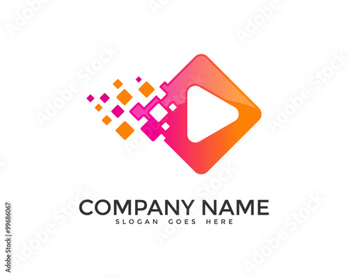 Fast Play Logo Design Template