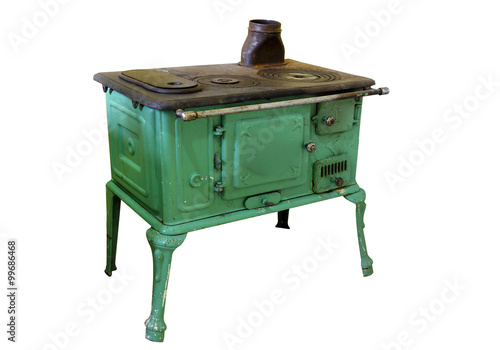 iron wood stove