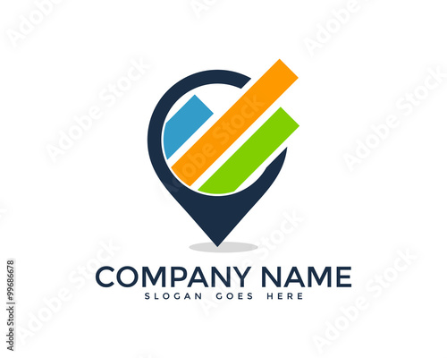 Stats Point Logo Design