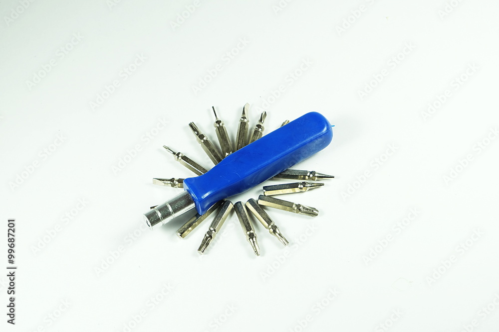Screwdriver change head Screwdriver change head