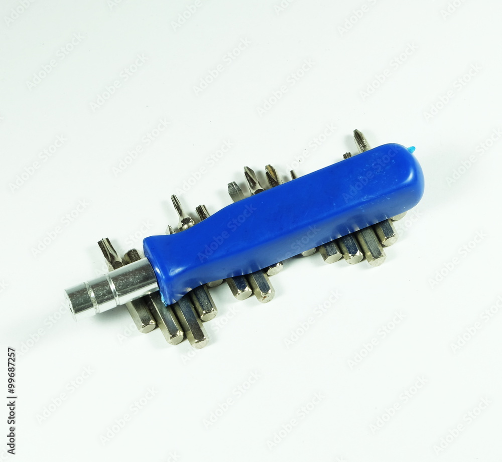 Screwdriver change head Screwdriver change head