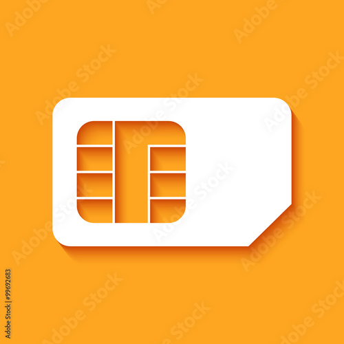 Logo puce téléphonique.