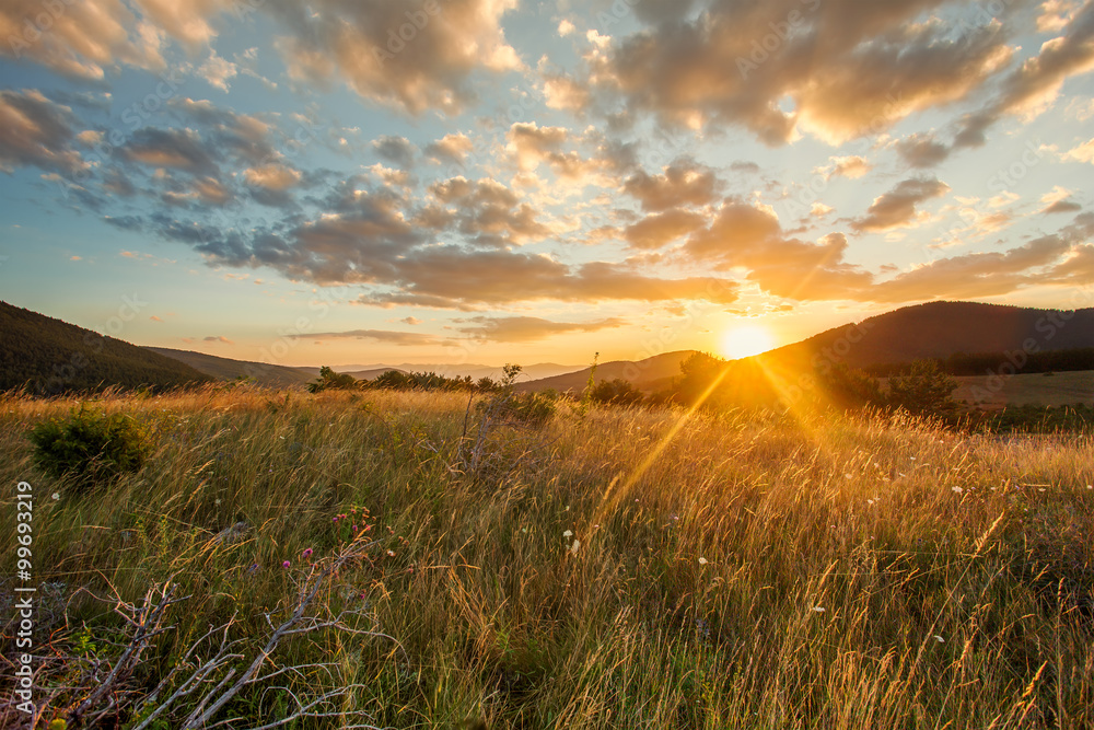 Amazing sunset