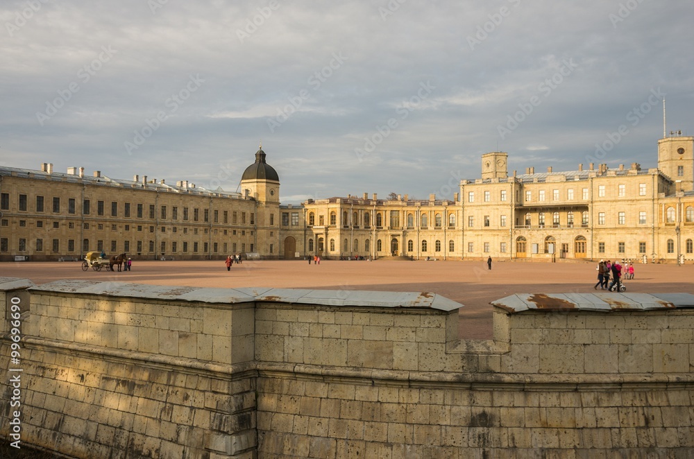 Big Gatchina palace (1766-1781) in Gatchina