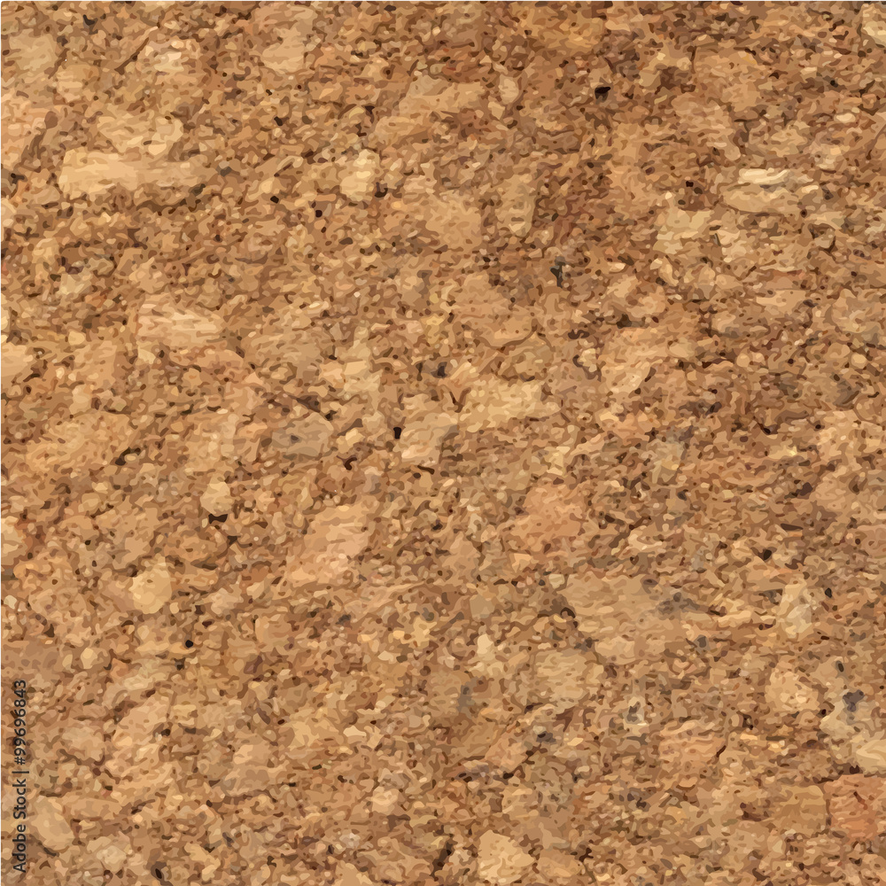 Vector cork wood texture background