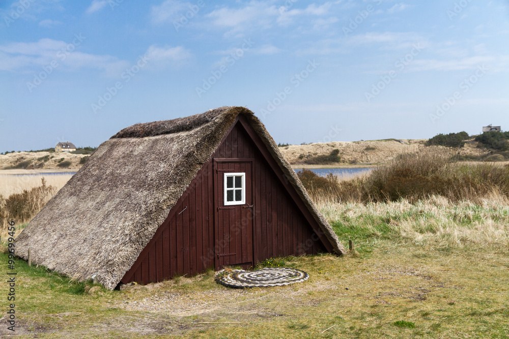 Historisches Fischerhaus in Nymindegab Dänemark Historisches Fischerhaus in Nymindegab Dänemark