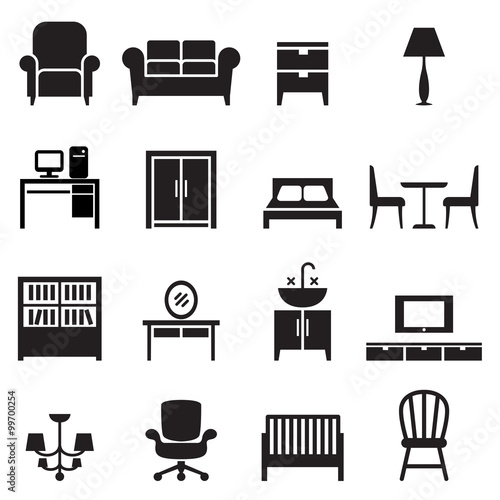 Furniture icons