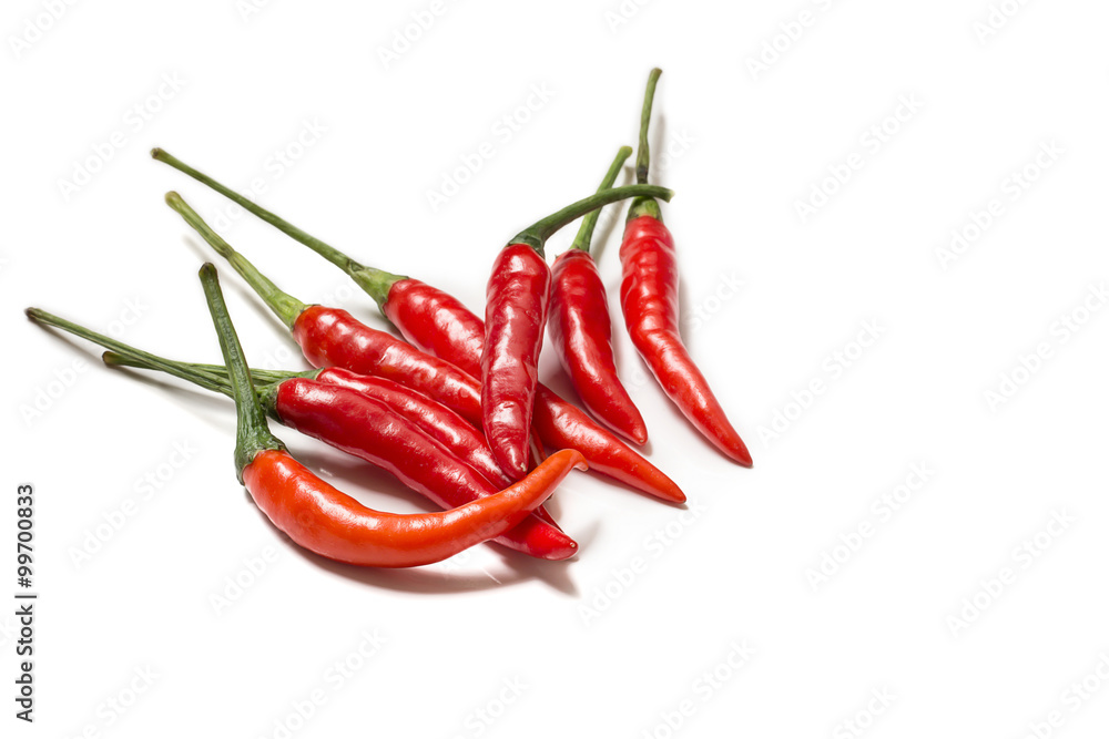 red chili or chilli cayenne pepper isolated on white background cutout red chili or chilli cayenne pepper isolated on white background cutout