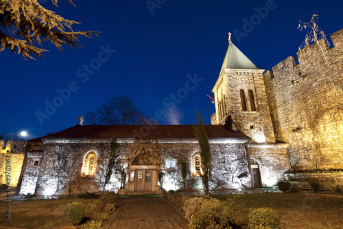 Kalemegdan fortress in Belgrade Serbia