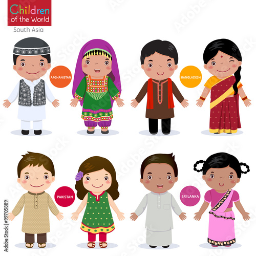 Children of the world (Afghanistan, Bangladesh, Pakistan and Sri