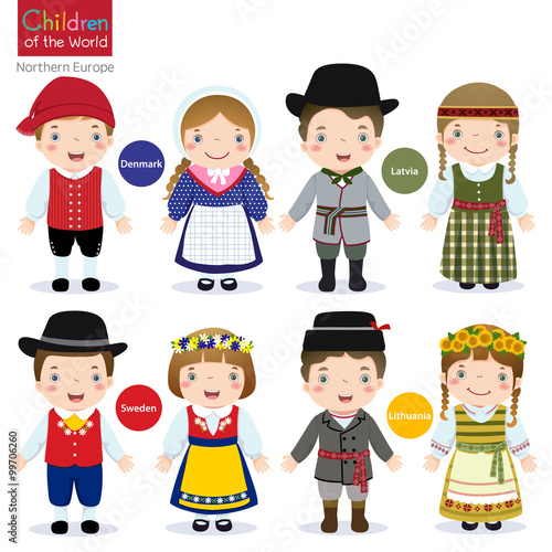 Children of the world (Denmark, Latvia, Sweden and Lithuania)