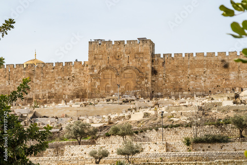 Golden Gate, Gate of Mercy in Jerusalem