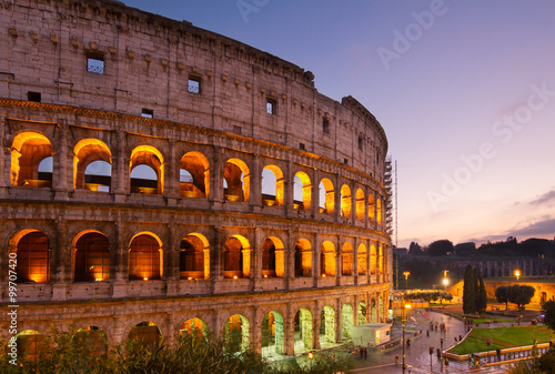 Photography Colosseum in Rome, Italy