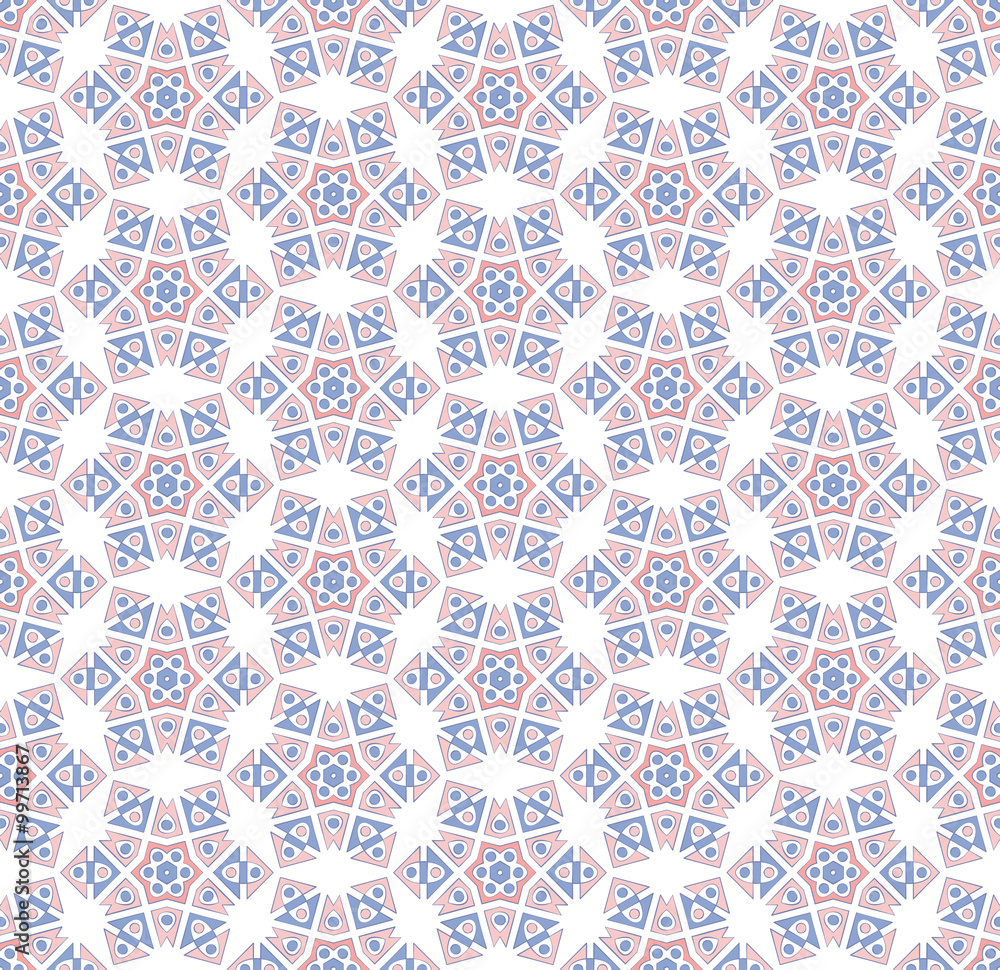 Winter hexagonal star pattern Winter hexagonal star pattern