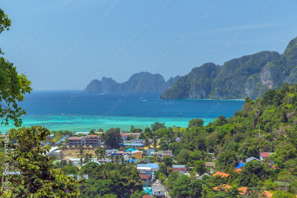 View Point Koh Phi Phi Don in Thailand