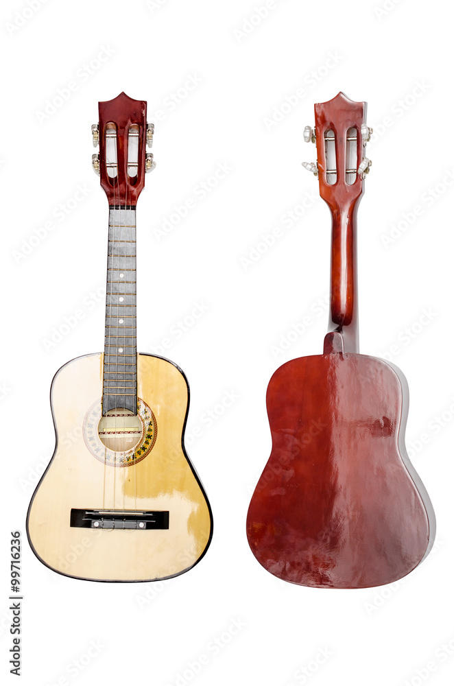 Obraz premium ukulele on a white background
