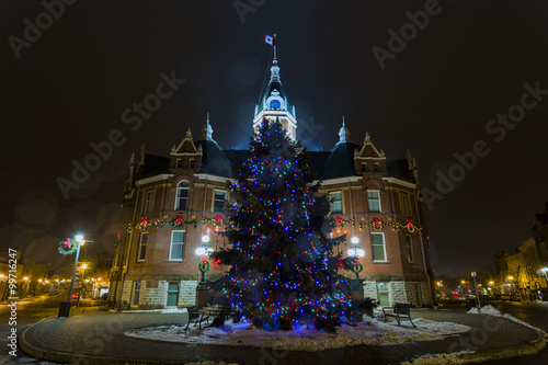 Stratford City Hall Christmas Decorations