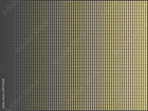 gold halftone abstract doted rectangle vector background